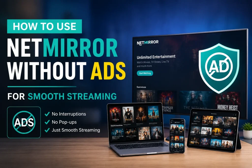 Ad-free streaming on NetMirror